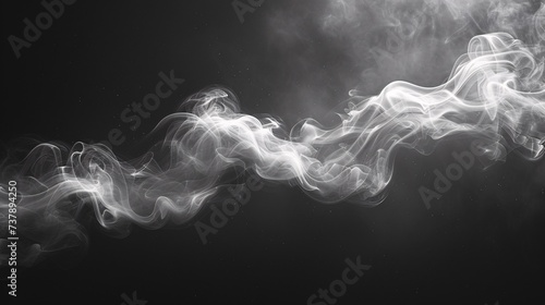 E-Cigarette Fog A New Trend in Smoking Generative AI photo