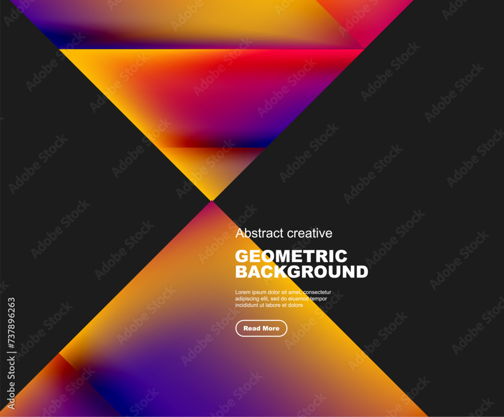 Gradient triangles vector abstract background Gradient triangles vector abstract background