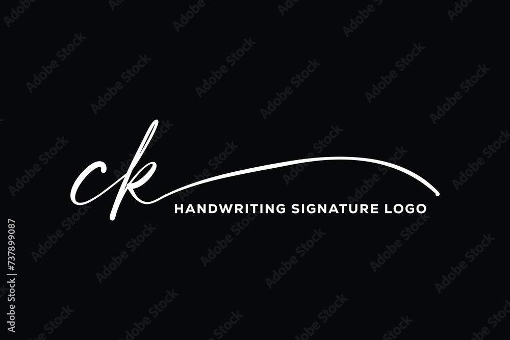 CK initials Handwriting signature logo. CK Hand drawn Calligraphy lettering Vector. CK letter real estate, beauty, photography letter logo design. CK initials Handwriting signature logo. CK Hand drawn Calligraphy lettering Vector. CK letter real estate, beauty, photography letter logo design.