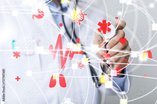 health care icon pattern me...