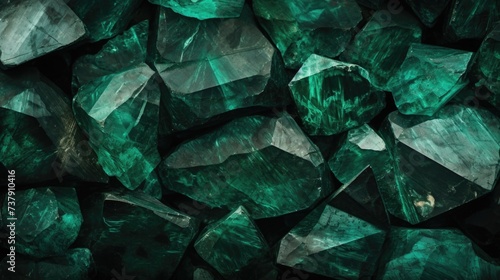 Stone Emerald background texture. Blank for design