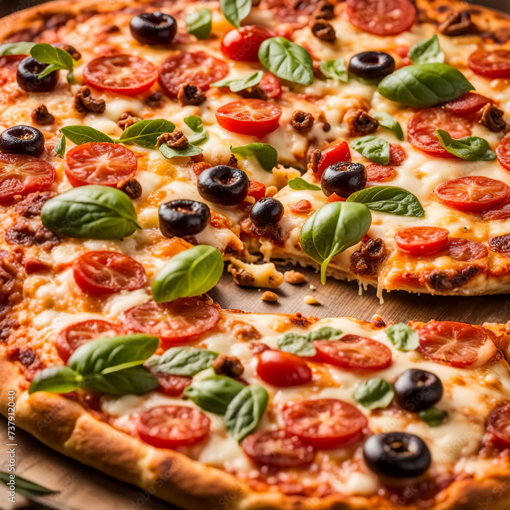 Leckere Pizza Leckere Pizza