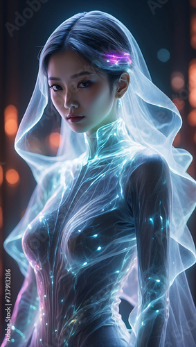 Ghostly Allure of Korean Beauty: Phantasmagoric Figures and Enchanting Visuals