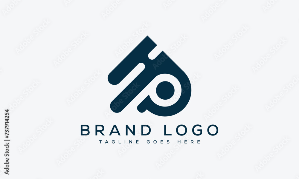 letter HP logo design vector template design for brand. letter HP logo design vector template design for brand.
