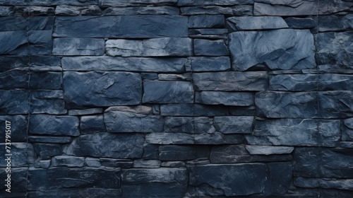  Stone Navy Blue background texture. Blank for design