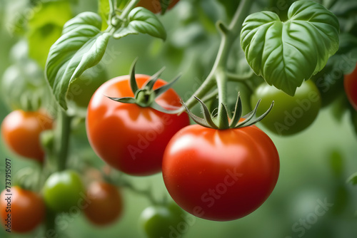 Tomatoes Hanging From a Tree