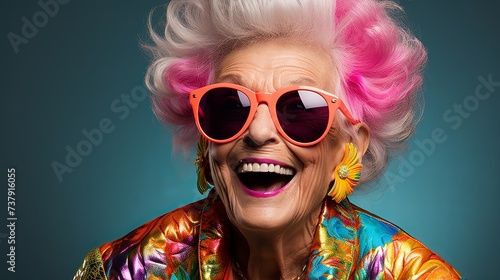 Happy senior woman  © Milena