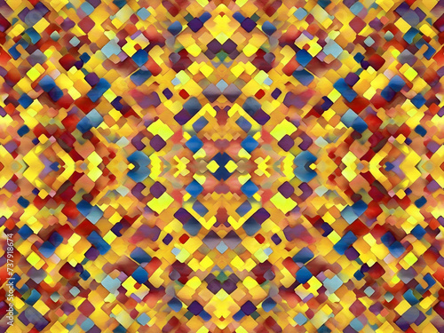 Abstract pattern background with vibrant colorful