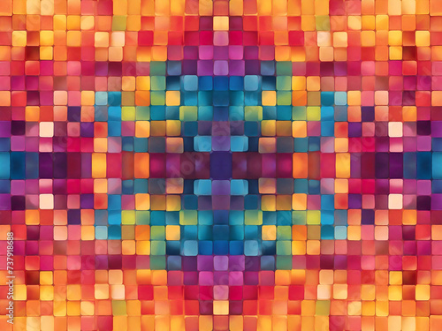 Abstract pattern background with vibrant colorful