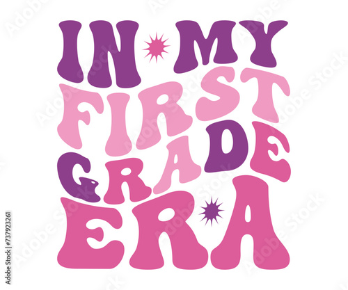 In My Mom Era Retro Svg, cancer warrior Era, Pre- School, soccer mom era, first grade Era, Nurse ,  Teacher, wife, third grade, Travis, Spooky Bitch, senior, Retro T-Shirt Design, Merry Teacher, 