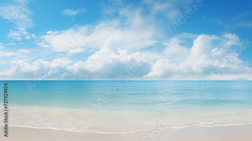 beach with sky blue © ditaja