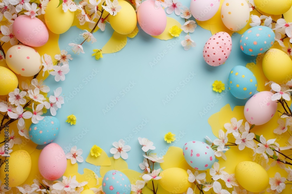 Happy Easter Eggs Basket Computer Generated. Bunny in sunshine flower Garden. Cute 3d Orange Blossom easter rabbit illustration. Easter easter gladiolus card wallpaper Cute Happy Easter Eggs Basket Computer Generated. Bunny in sunshine flower Garden. Cute 3d Orange Blossom easter rabbit illustration. Easter easter gladiolus card wallpaper Cute