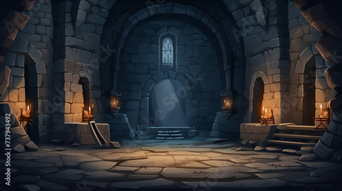 Castle dungeon interior © levit