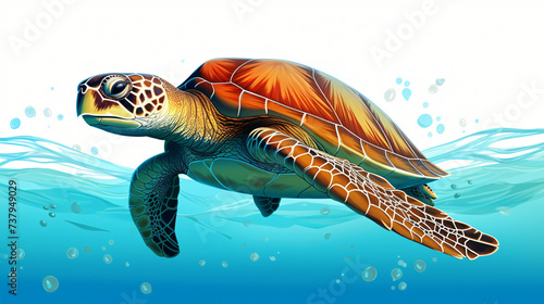 Image of a sea turtle