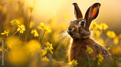 Lepus Wild European brown hare