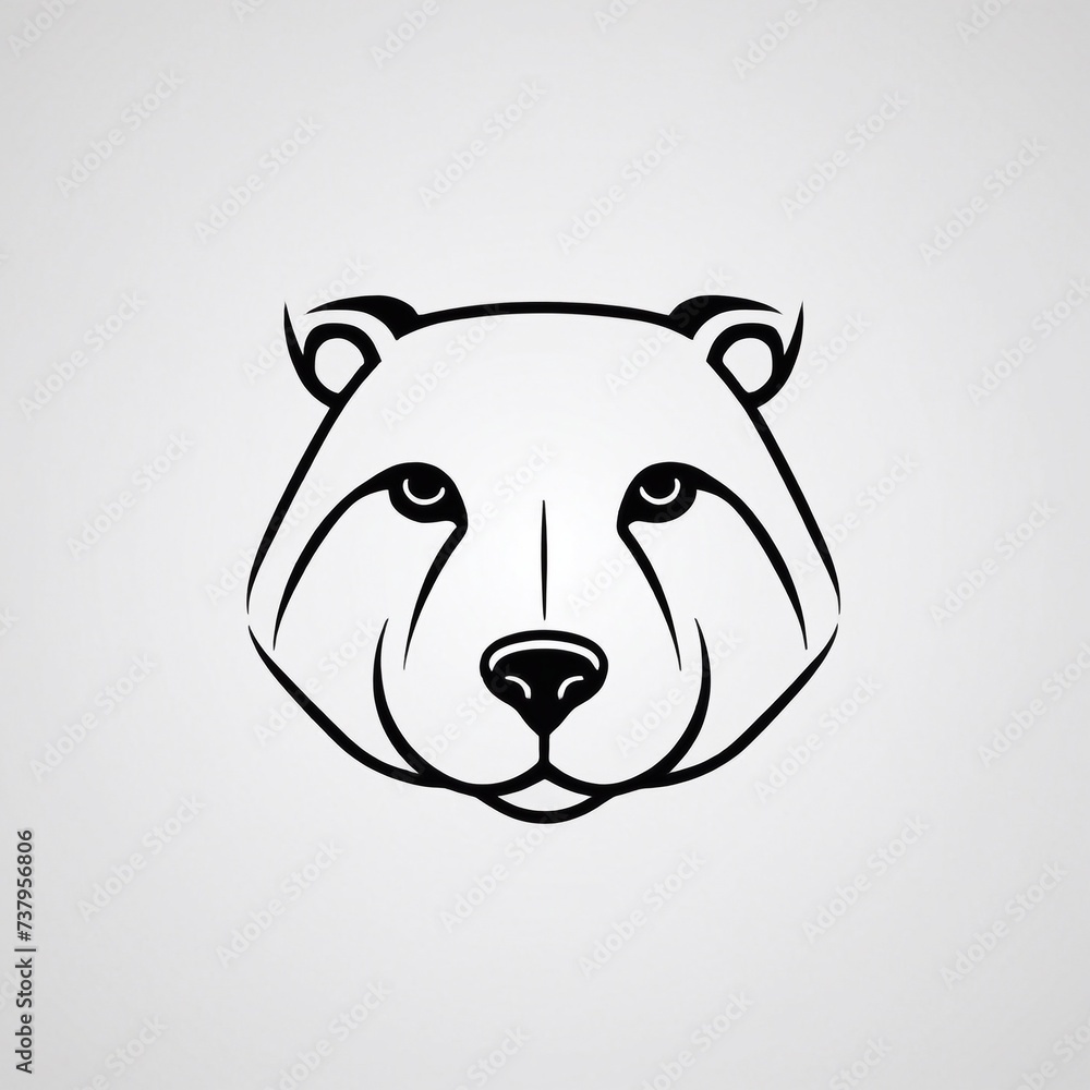 Bold Monochromatic Animal Vector Icon Bold Monochromatic Animal Vector Icon