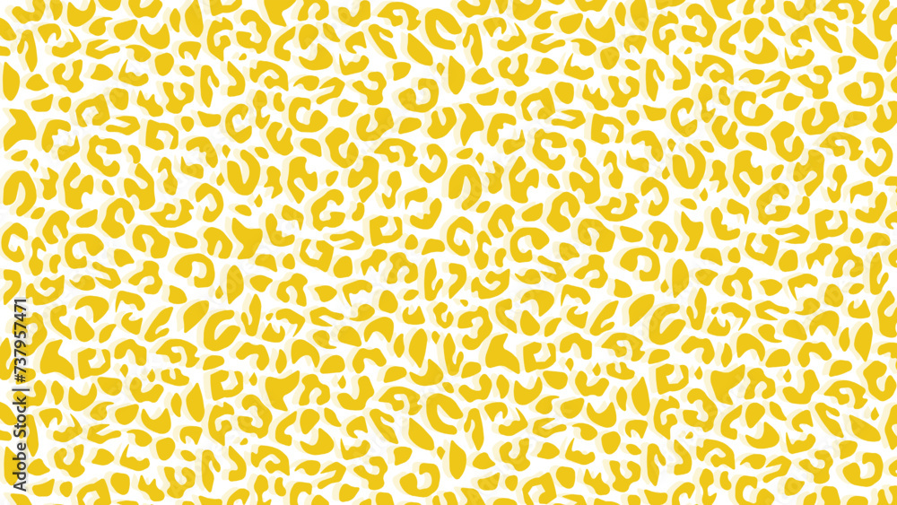 Leopard skin fur texture yellow background Leopard skin fur texture yellow background
