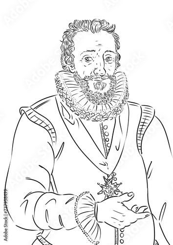 Henri IV 1553-1610, king of France and Navarre