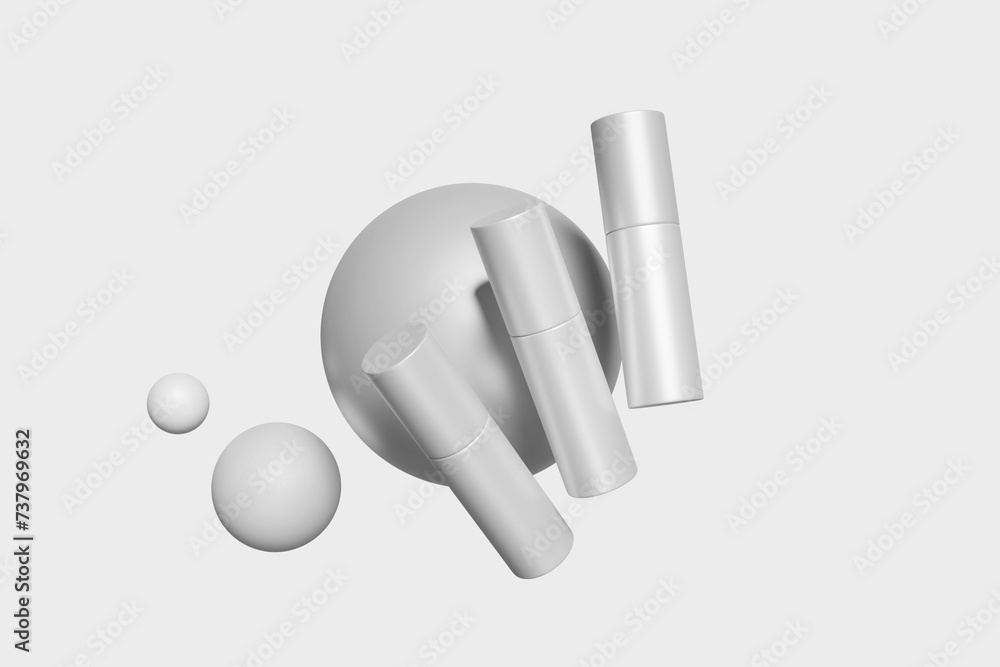 Lip Balm Bottle Mockup for showcasing your design to clients Lip Balm Bottle Mockup for showcasing your design to clients