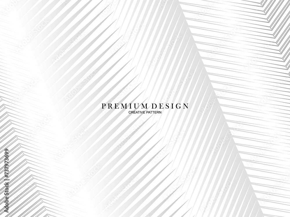 Premium abstract white background with layers of black and gray gradient stripe pattern. Modern vector background. Premium abstract white background with layers of black and gray gradient stripe pattern. Modern vector background.