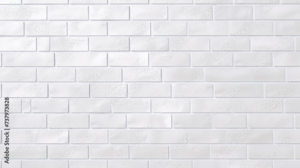 Naklejka premium a white brick wall with a black fire hydrant