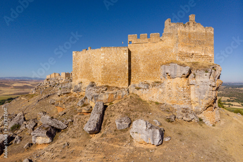 Gormaz Castle, 10th century, Gormaz, Soria, Autonomous Community of Castile, Spain, Europe photo
