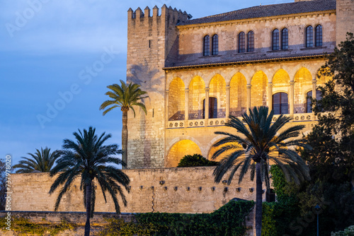 Royal Palace of La Almudaina, Palma, Mallorca, Balearic Islands, Spain photo