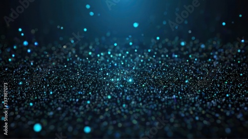 abstract technology particles mesh background. generative, AI