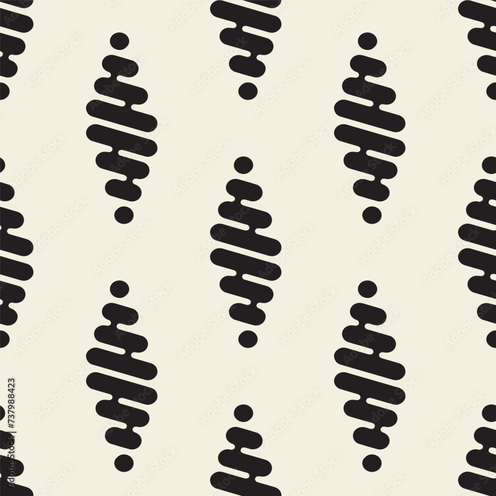 Vector seamless pattern in the form of diamonds.Modern stylish texture Vector seamless pattern in the form of diamonds.Modern stylish texture