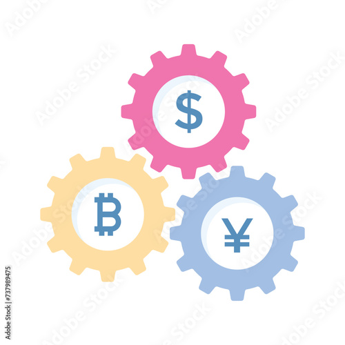 Get this beautiful and amazing icon of money management, editable vector