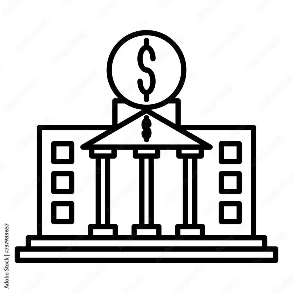 black and white icon