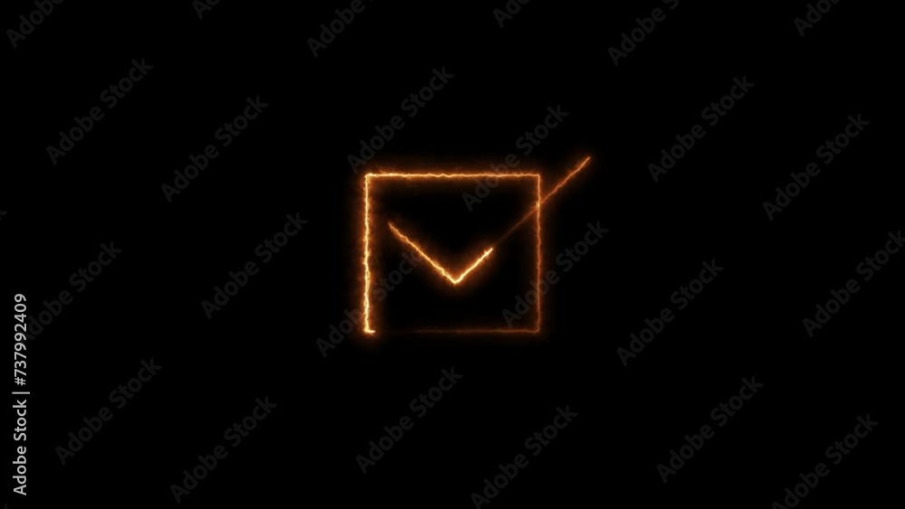 check box animated outline icon. check box line icon 4k motion design for web design, mobile apps, ui design. check box animated outline icon. check box line icon 4k motion design for web design, mobile apps, ui design.