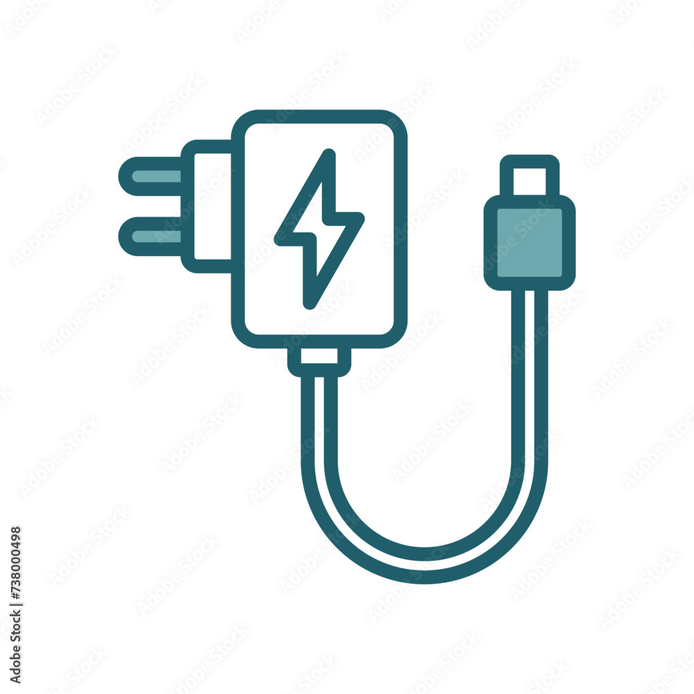 phone charger icon vector design template simple and clean phone charger icon vector design template simple and clean