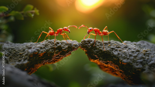 Ant action standing