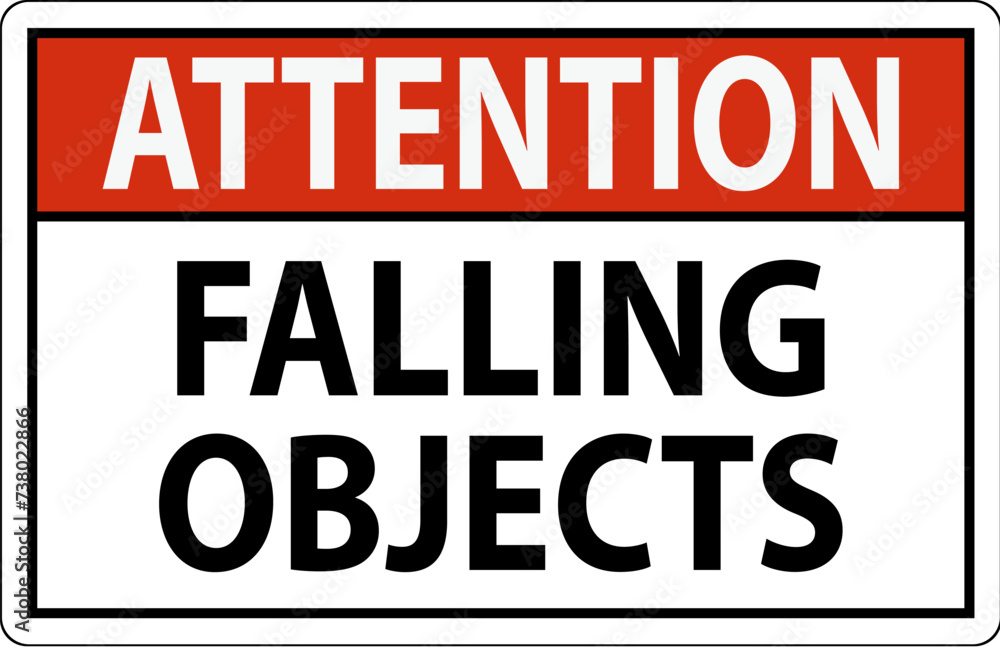 Attention Sign, Falling Objects