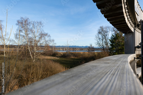 Aussichtspunkt im Naturschutzgebiet am Greifensee photo