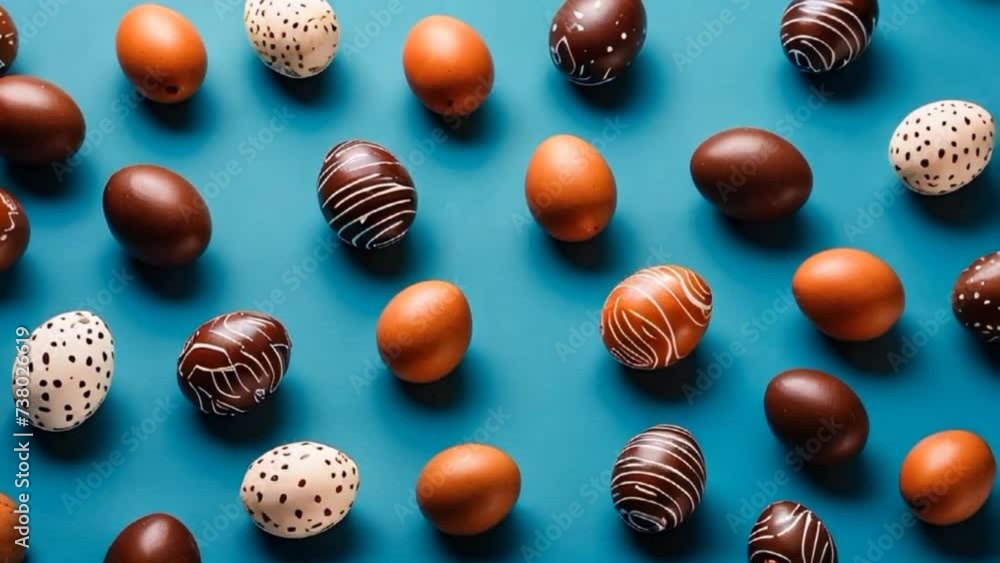 Chocolate Easter eggs Chocolate Easter eggs