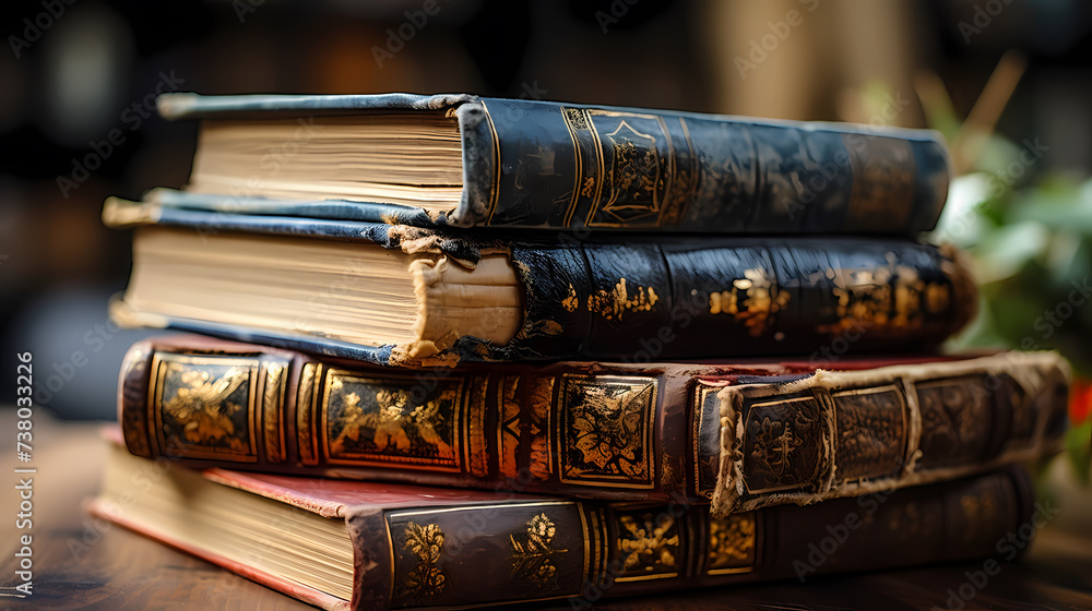 Books background, can be used to depict education, knowledge, learning or library themes Books background, can be used to depict education, knowledge, learning or library themes