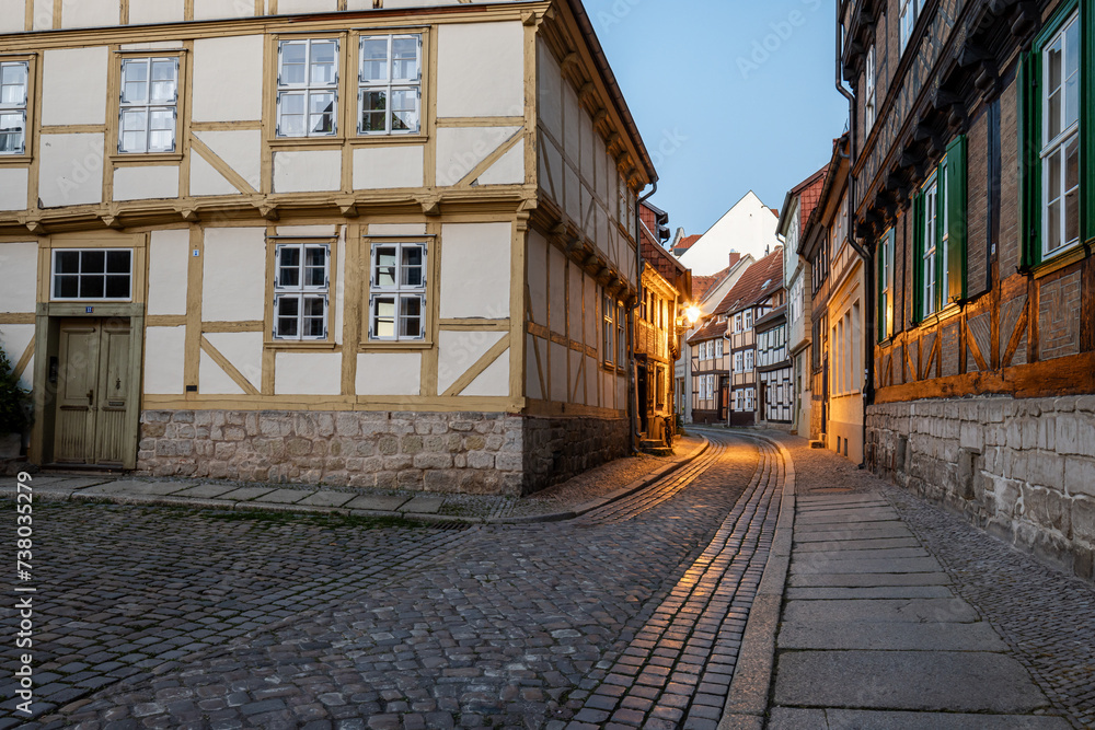 historische Altstadt von Quedlinburg