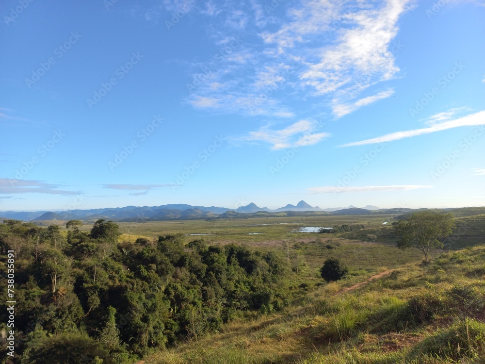 Fototapeta premium landscape with mountains