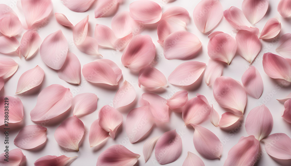 Elegance in Bloom: Discover our Collection of Soft Pink Flower Petals