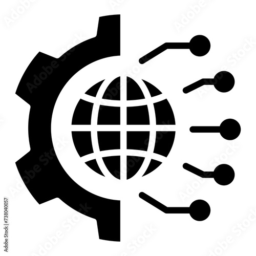 Digital Transformation Icon