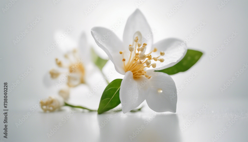 jasmine flower, isolated white background, copy space for text
jasmine flower, isolated white background, copy space for text
