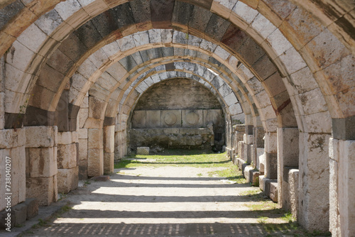 Agora of Smyrna in Izmir  Turkey