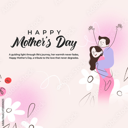 Happy Mother's Day Poster -...