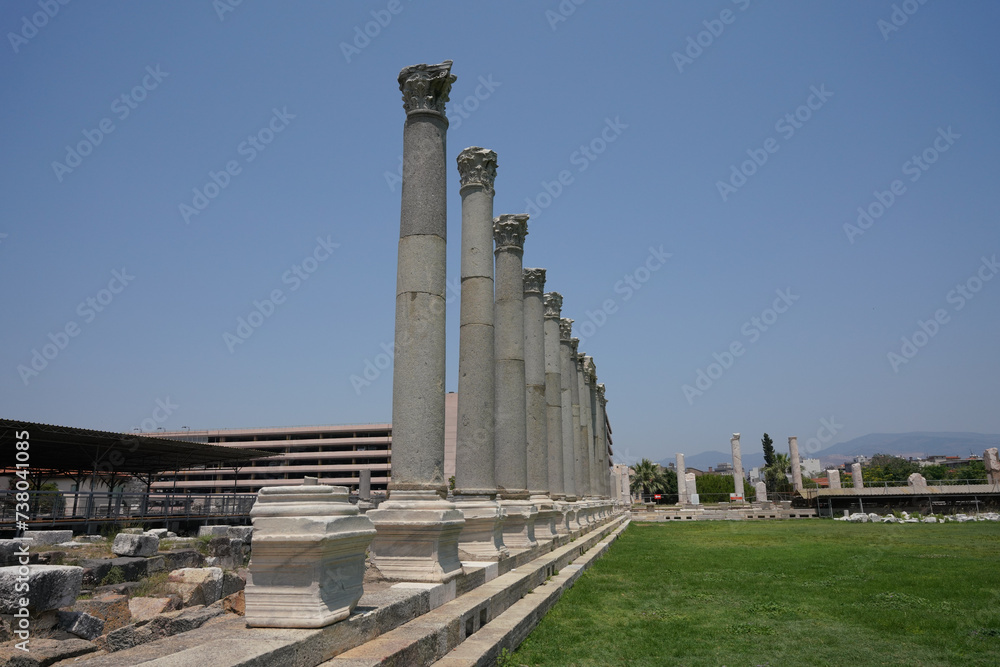 Agora of Smyrna in Izmir, Turkey Agora of Smyrna in Izmir, Turkey
