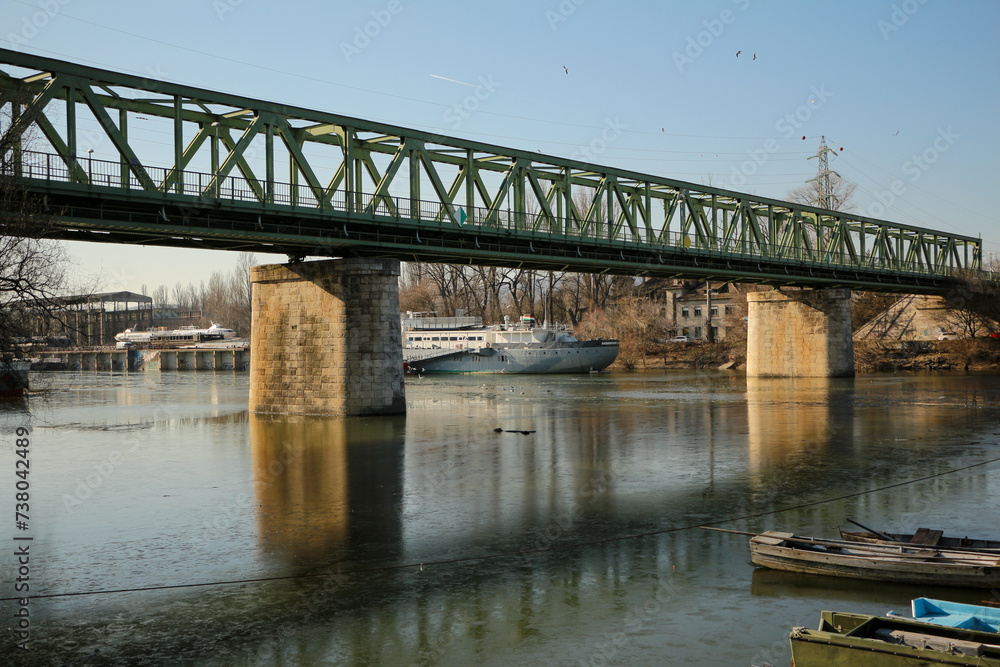 bridge over the river