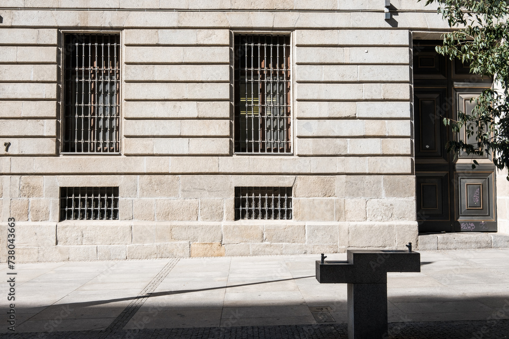 Naklejka premium Calle de Alcala, Madrid, Spain