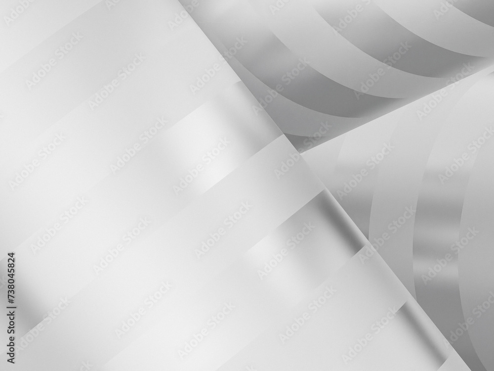 Elegant white abstract background with shiny metal Elegant white abstract background with shiny metal