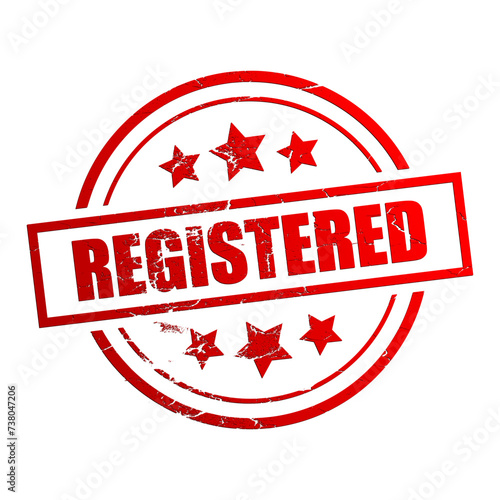 registered stamp